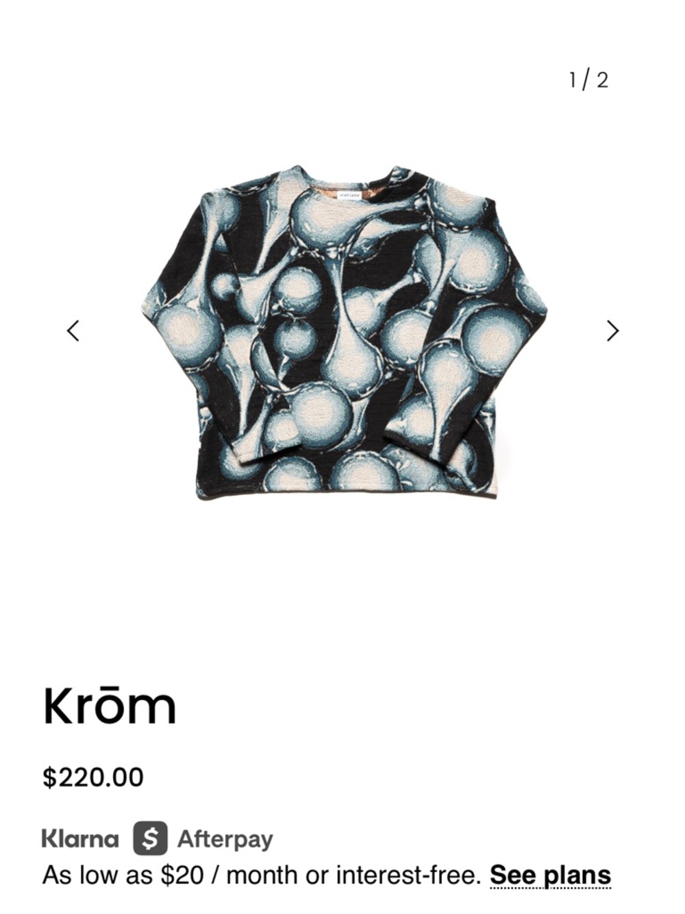 Knitwrth Krōm Sweater